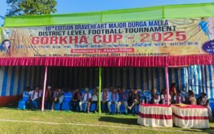 शहीद मेजर दुर्गा मल्ल जिल्ला स्तरीय फुटबल प्रतियोगिताको दसौं संस्करण तिराप–जागुनमा शुभारम्भ