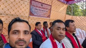 निखिल राभा छात्र संघ कामरुप जिला समिति को शपथ ग्रहण समारोहमा आग्सुको सहभागिता