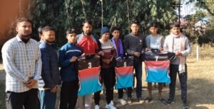 सिलासुति क्षेत्रमा Gorkha FC लाई खेल सामग्री प्रदान….