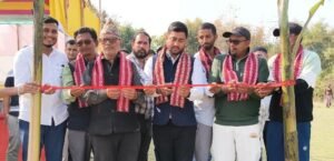 আজাদ হিন্দ ফৌজৰ চিপাহী প্ৰয়াত পূৰ্ণ বাহাদুৰ ছেত্ৰী সোঁৱৰণী দ্বিতীয় বাৰ্ষিক আন্তঃগাঁও ক্ৰিকেট টুৰ্ণামেন্টৰ শুভাৰম্ভ