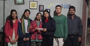 अखिल असम गोर्खा छात्र संघ बाघमरा आञ्चलिक समितिद्वारा परीक्षा अभिमुखी विद्यार्थीहरूलाई घरदैलोमा पुगेर शुभकामना