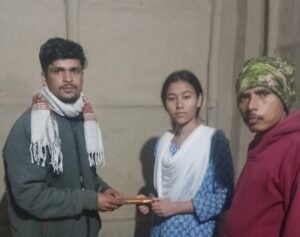 राजगड़मा परीक्षार्थीहरूलाई आग्सुको घरदैलो शुभकामना अभियान सम्पन्न