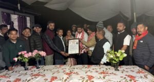 অসম লোকসেৱা আয়োগৰ সহায়ক উদ্যোগ বিষয়া পদত দ্বিতীয় স্থান লাভ কৰা অভয় শৰ্মালৈ সম্বৰ্ধনা সভা সম্পন্ন