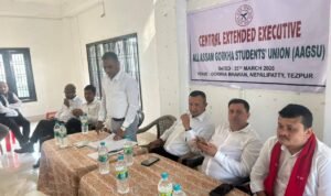 तेजपुरमा आग्सुको ऐतिहासिक बर्धित कार्यकारिणी सभा सम्पन्न, आगामी बिधान सभा निर्वाचनमा गोर्खा उम्मेदवारलाई समर्थन गर्ने घोषणा