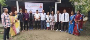 आग्सु लखिपथार अञ्चालिक समितिद्वारा स्वास्थ्य शिविर सम्पन्न: चिकित्सा अभाव झेलिरहेका स्थानीय लाभान्वित