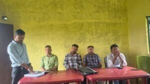 अखिल असम गोर्खा छात्र संघ (आग्सु) तेङाखात आञ्चलिक समितिको  कार्यनिर्वाह सभा सम्पन्न