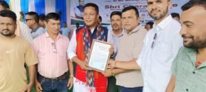 मन्त्री चरण बोडोलाई आग्सु ओदालगुडी जिल्ला समितिद्वारा अभिनन्दन, धन्यवाद ज्ञापन तथा विजय उत्सवमा सहभागिता