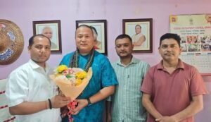 AAGSU Dima Hasao District Committee Felicitates Gorkha Development Council Chairman Shri Prem Tamang