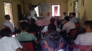 मध्य बास्का आञ्चलिक समितिको कार्यलयमा बाक्सा जिल्ला समितिको प्रथम कार्यकारिणी सभा सम्पन्न