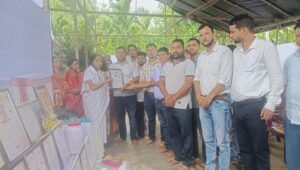 आग्सु उदालगुडी जिल्ला समितिद्वारा शोक समवेदना तथा शोकपत्र अर्पण।