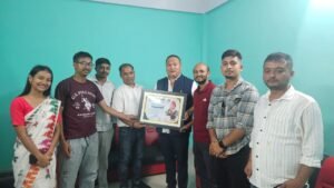 Felicitation of Gorkha Development Council Chairman Shri Prem Tamang
