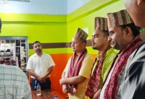 आग्सु कार्बि आंलङ जिल्ला समितिद्वारा केन्द्रीय पदाधिकारीहरूको भव्य स्वागत