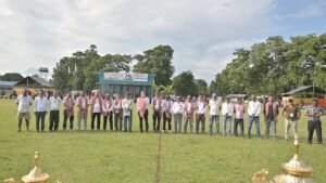 आग्सु खौराङ आञ्चलिक समिति द्वारा शहीद मेजर दुर्गा मल्लको स्मृतिमा १२औं फुटबल प्रतियोगिता प्रारम्भ।