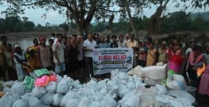 AAGSU Dima Hasao District Committee Extends Flood Relief Support to Affected Families in Sivasagar