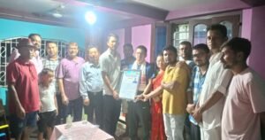 UPSC CAPF परीक्षामा सफलता हासिल गरेका दिप घिमिरेलाई मिसामारी आञ्चलिक समितिको बधाई