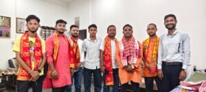 बान्दरगुरी आञ्चलिक समितिद्वारा केन्द्रीय मूल–सचिव सोमराज सोनारको स्वागत तथा अभिनन्दन