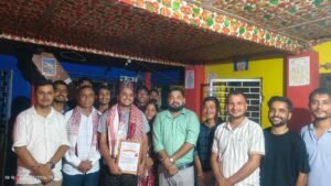 NEET परीक्षामा सफल पंकज बराललाई आग्सु सुनगाभा आञ्चलिक अन्तर्गत देउश्री शाखा समितिको समितिद्वारा अभिनन्दन