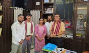 आग्सु मरिगाउँ जिल्ला समिति र जागीरोड कलेज एकाइद्वारा महाविद्यालयका प्राचार्य डा. बि. सि. नेओगसँग विविध शैक्षिक विषयमा गहन छलफल